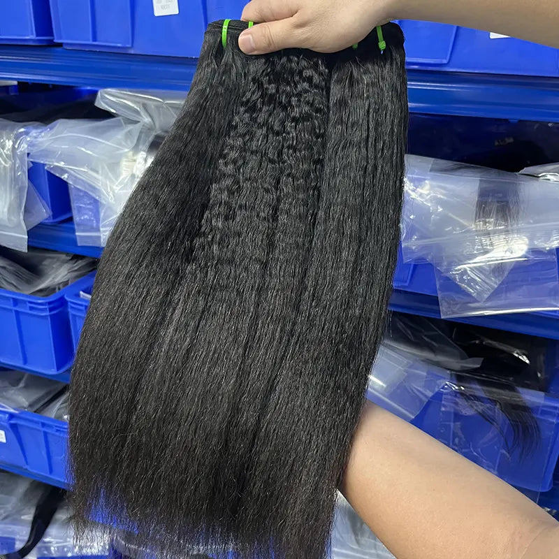 12A Raw Vietnamese Virgin Hair Weaving Kinky Straight