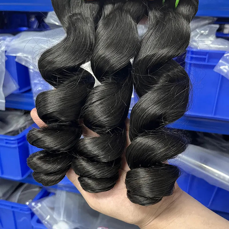12A Raw Vietnamese Virgin Hair Weaving Loose Wave