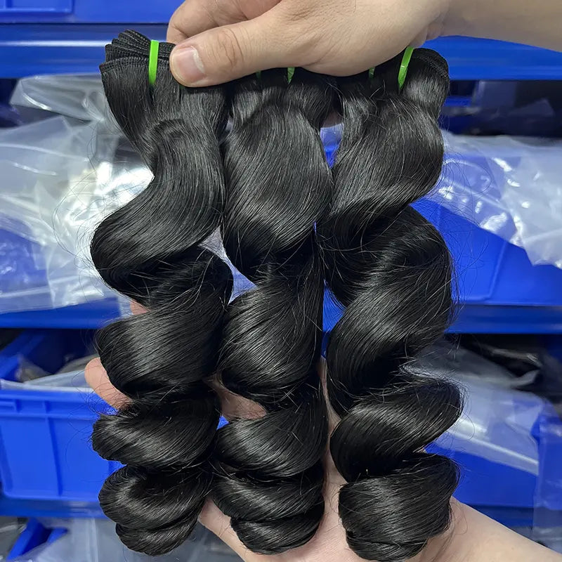 12A Raw Vietnamese Virgin Hair Weaving Loose Wave