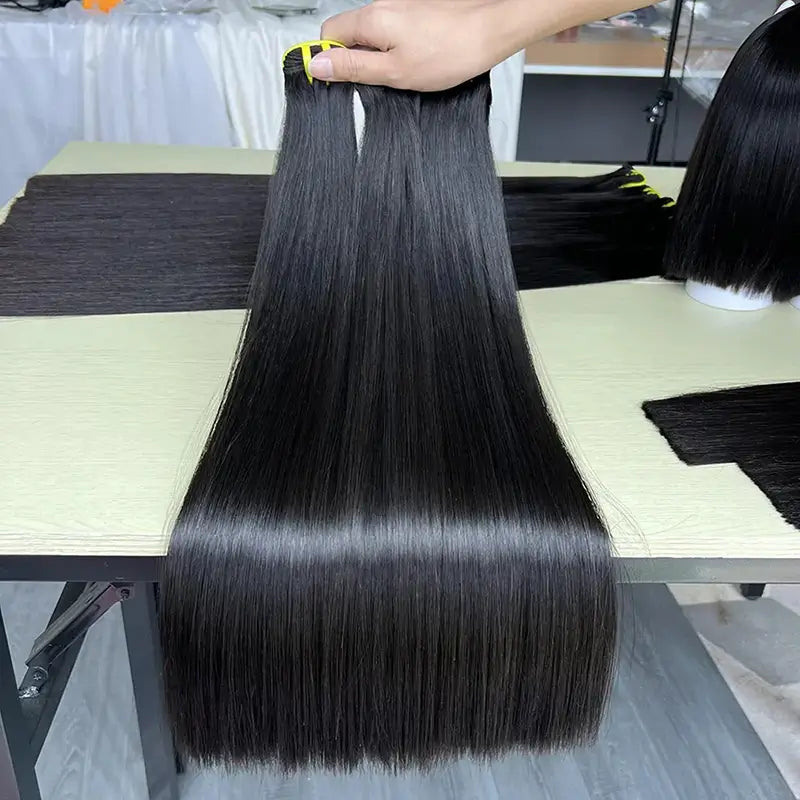 12A+ Super Double Drawn Vietnamese Virgin Hair Bone Straight