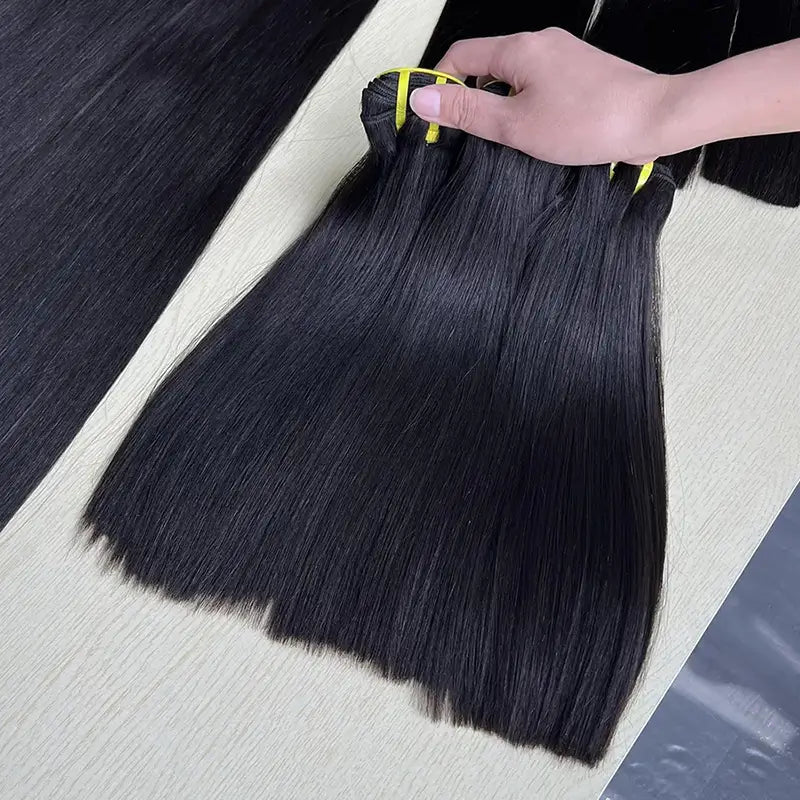 12A+ Super Double Drawn Vietnamese Virgin Hair Bone Straight