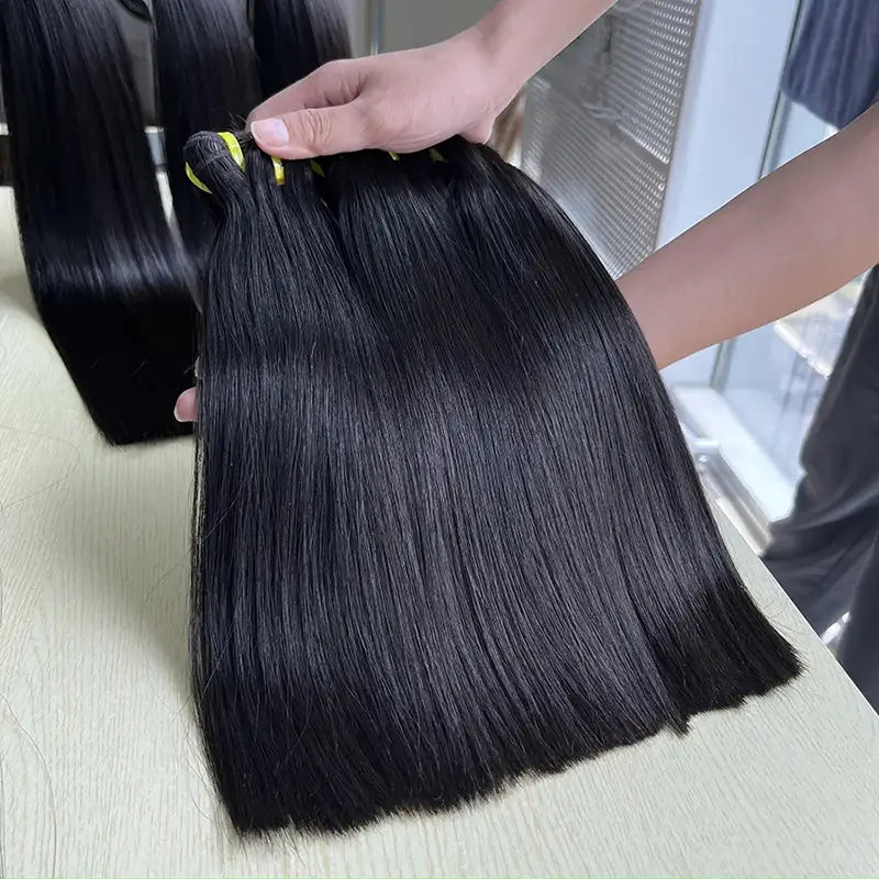 12A+ Super Double Drawn Vietnamese Virgin Hair Bone Straight