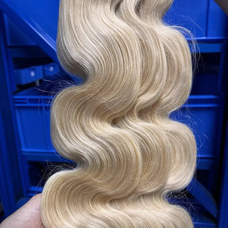 12A #613 Blonde Raw Hair Weaving Body Wave