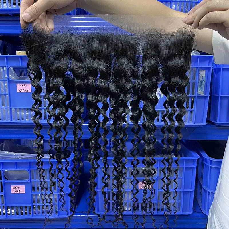 13x6 HD/ Transparent Frontal Water Wave