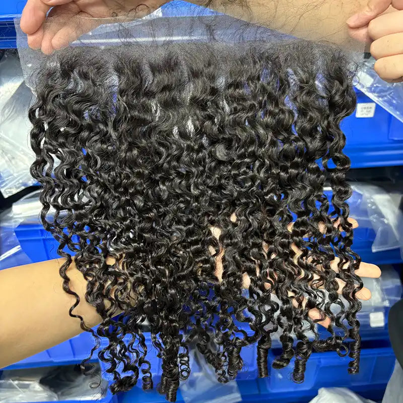 13x6 HD Frontal Bohemian Spiral Curl