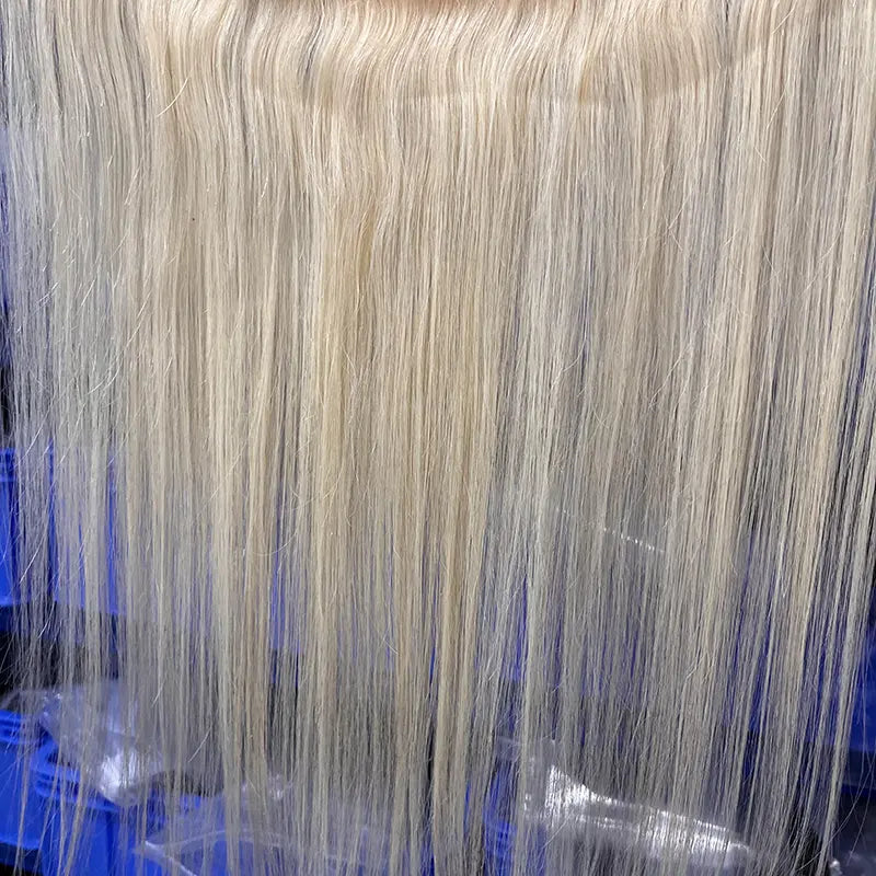 #613 Blonde Hair 13x4 HD/ Transparent Frontal