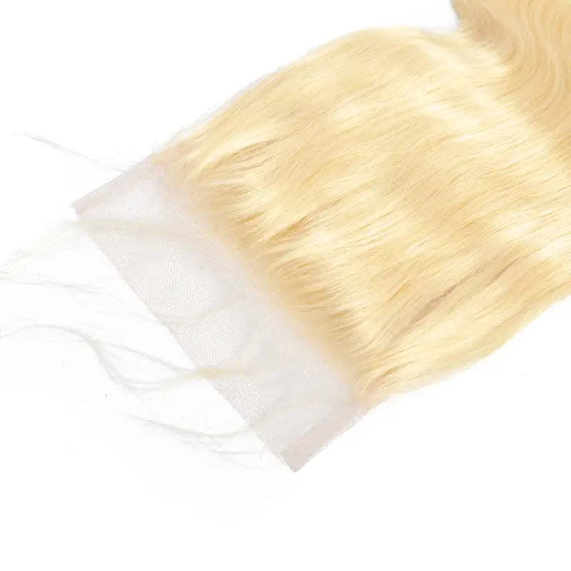 #613 Blonde Hair 5x5 HD/ Transparent Closure