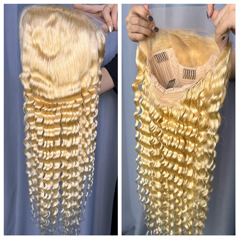 #613 Blonde 13x4 Frontal Lace Colored Wig