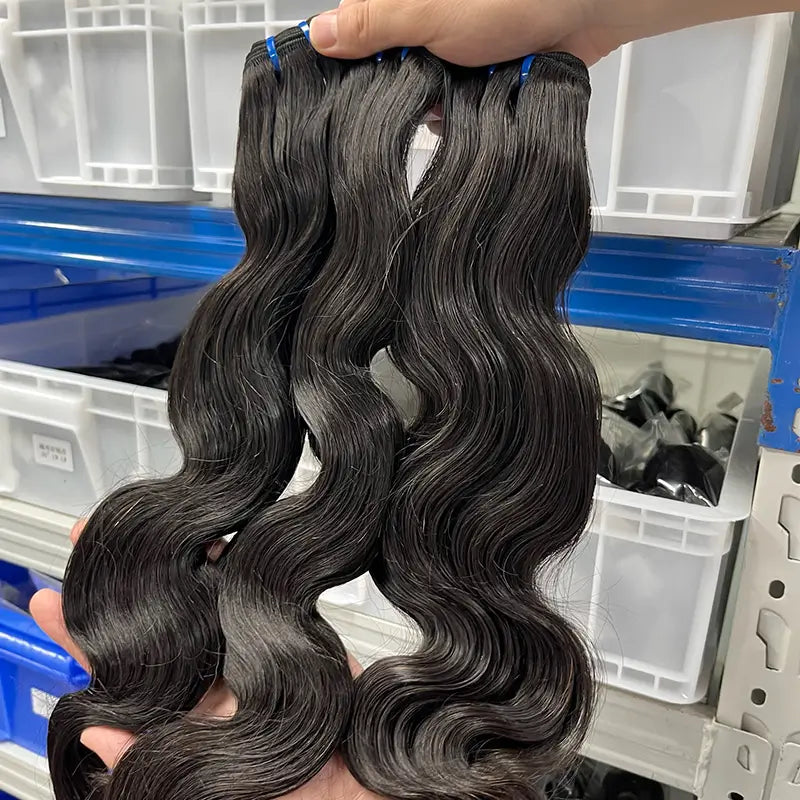 9A Raw Burmese Virgin Hair Weaving Body Wave