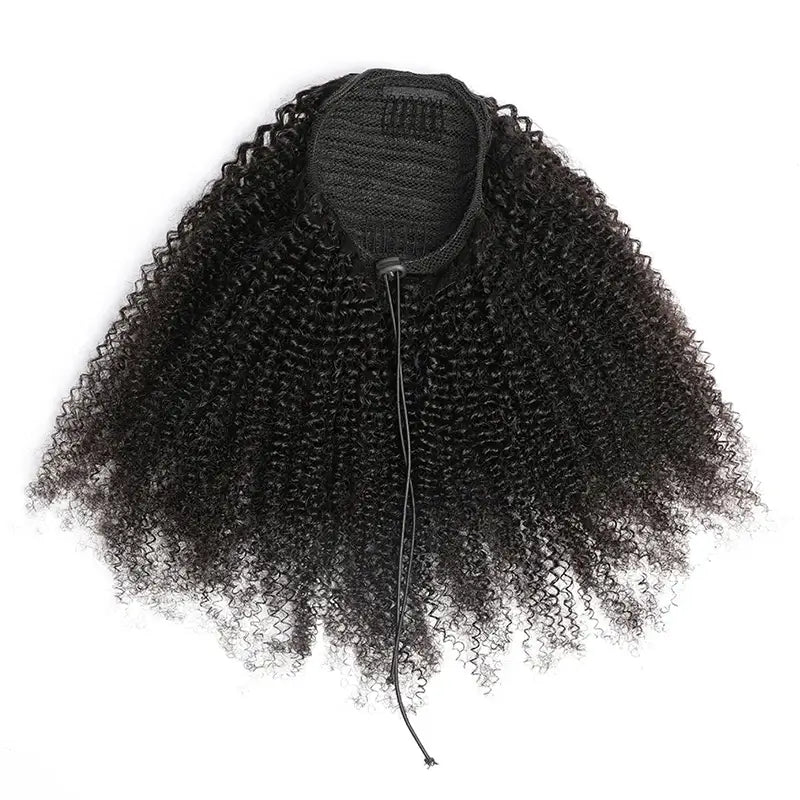 Drawstring Ponytail Virgin Human Hair Extensions