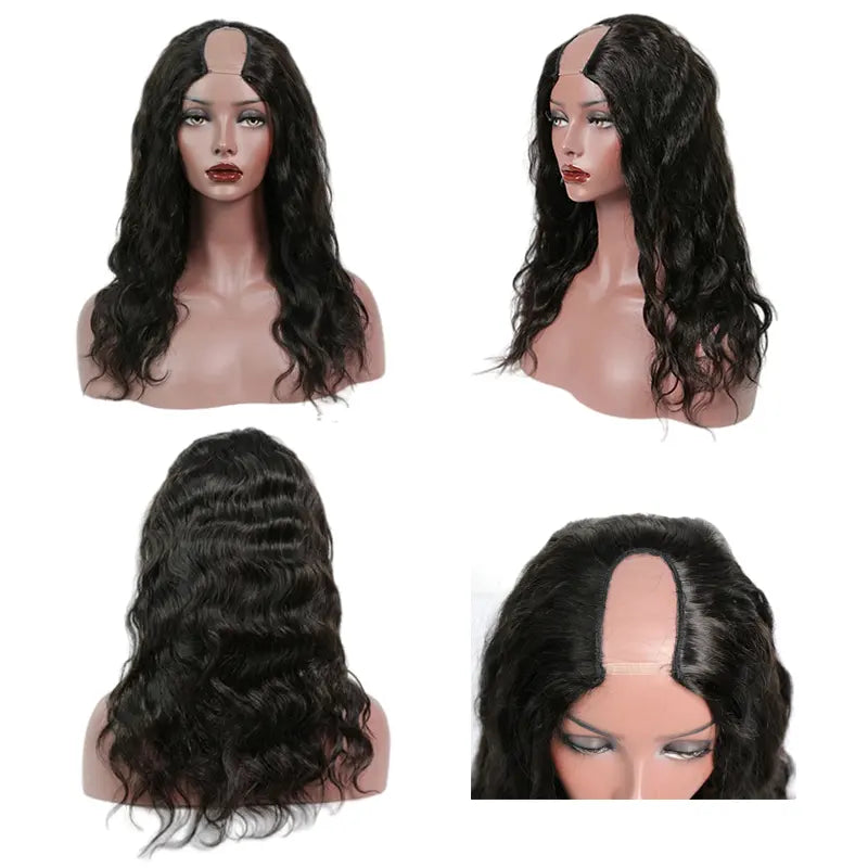 Straight Wavy Kinky & Curly U-Part Raw Hair Wig